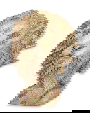 Cap de leu-statueta din rasini speciale