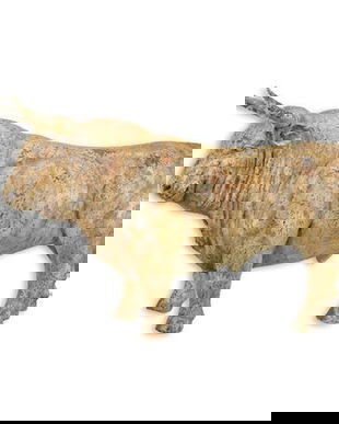 Taur-statueta din rasini speciale