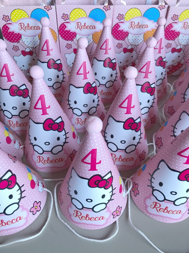 Decoratiune candy bar Hello Kitty