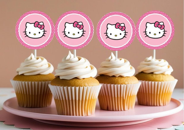 Decoratiune candy bar Hello Kitty