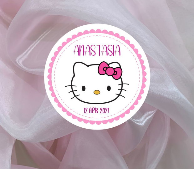 Numere de masa botez Hello KItty