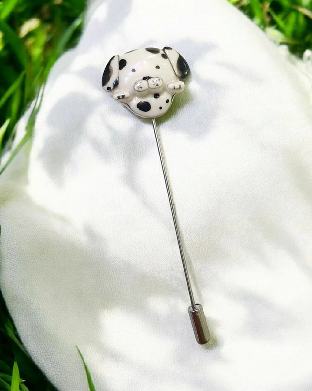 Brosa pin/semn de carte cu felicitare - FUNNY FACES