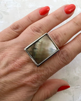 Inel scoica / sidef Paua Shell