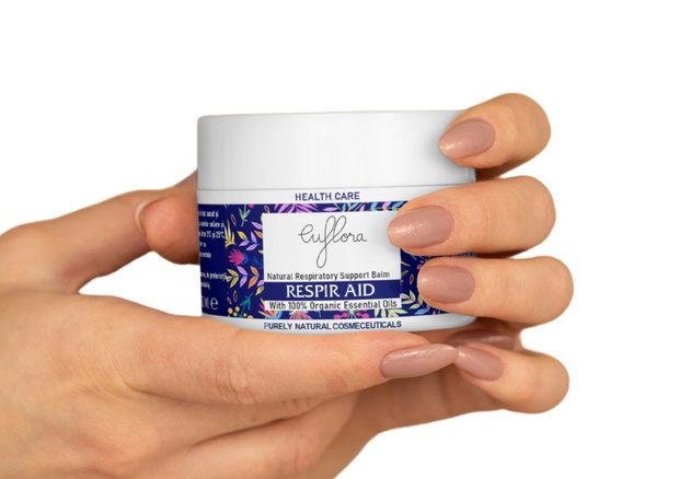 Respir Aid, balsam decongestionant, expectorant, adjuvat in raceala si gripa-BlueScent