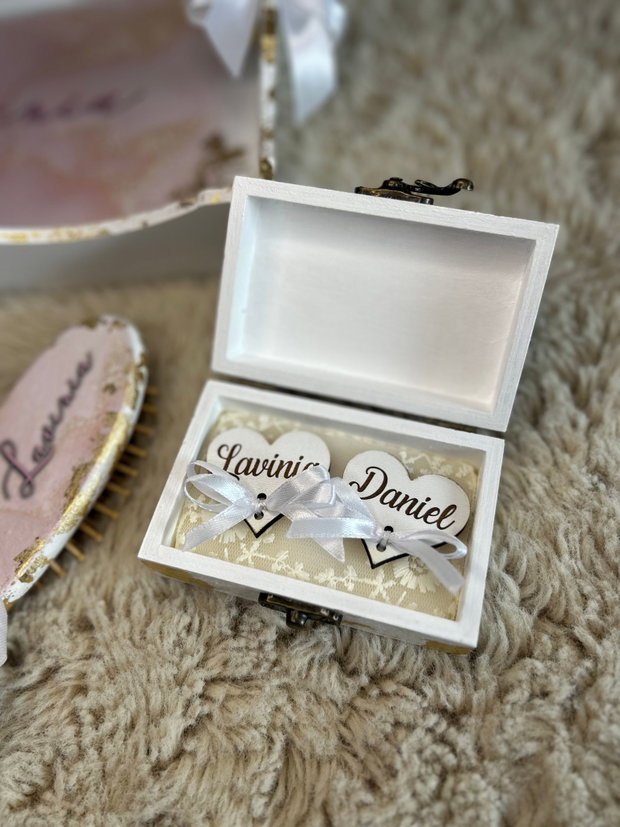 Cutie de verighete personalizata
