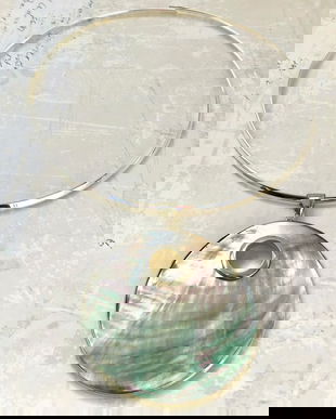 Colier pandant Paua-Shell