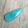 Cabochon amazonit,  33x15 mm