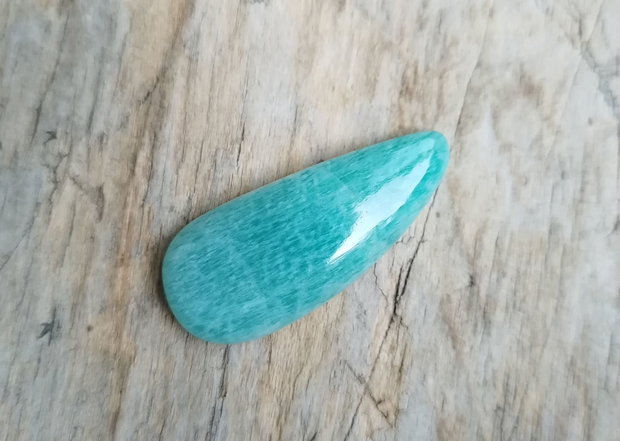 Cabochon amazonit,  33x15 mm