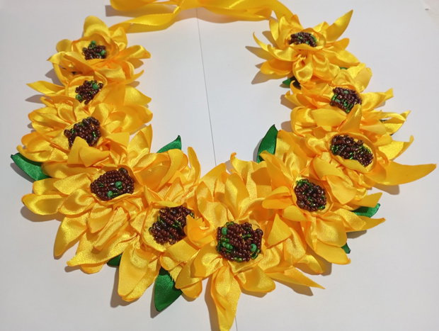 Colier Floarea soarelui