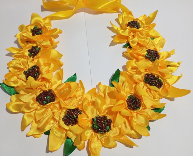 Colier Floarea soarelui
