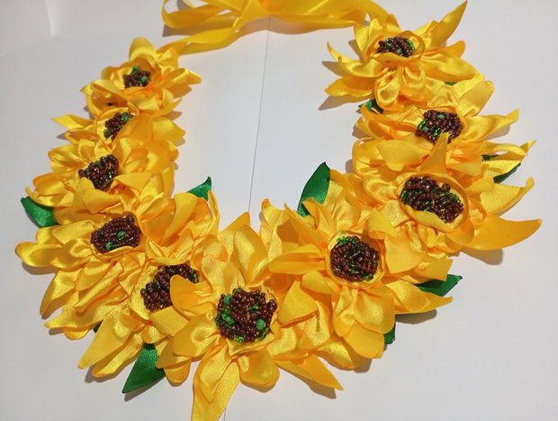 Colier Floarea soarelui
