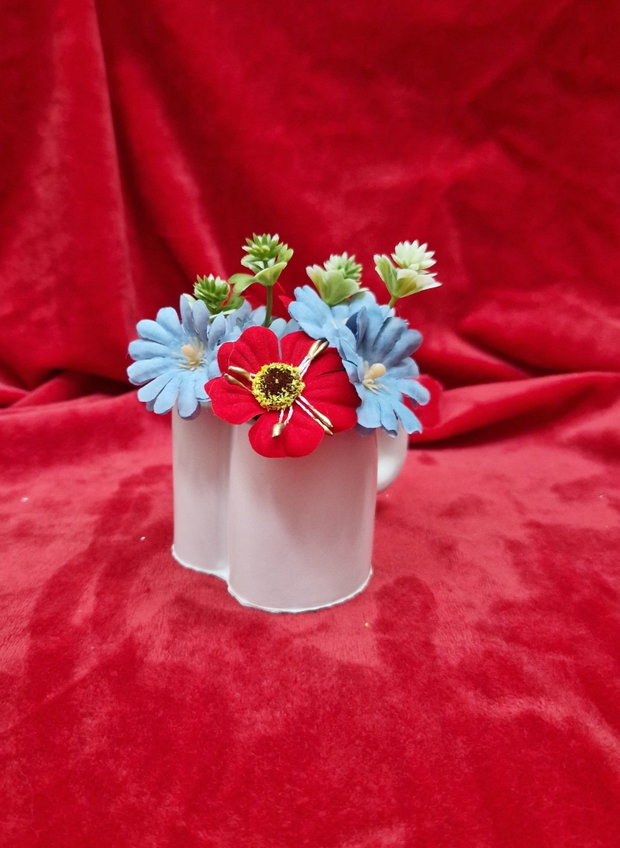 Cescute decor in forma de inima