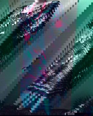 Rochie din bumbac, dubla