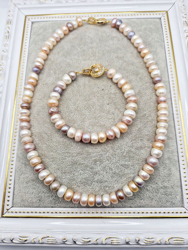 Set | Perle naturale | Cubic Zirconia