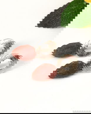 Cercei surub strawberry cuart