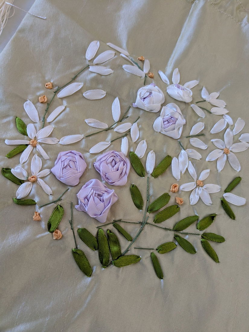 Saculet cu broderie