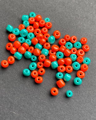 LMN437 - (50 g) margele nisip mix
