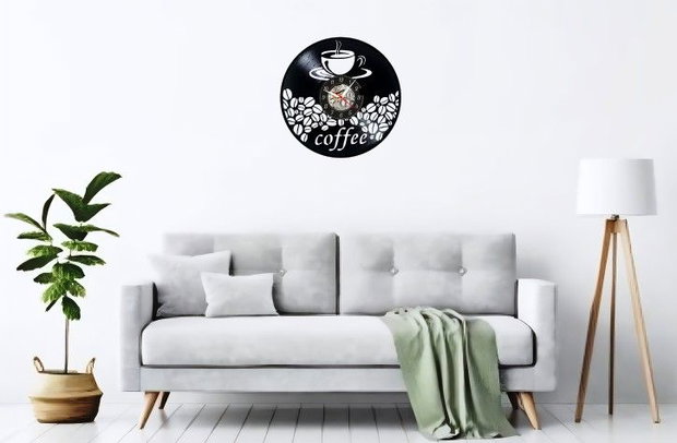 ceas de perete "cafenea"