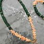 Colier jad-coral