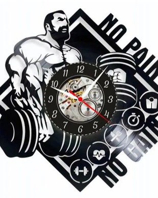 GYM - ceas de perete