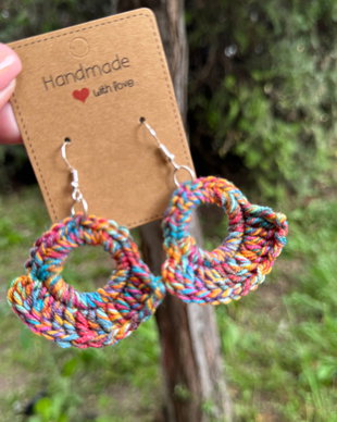 Cercei boho handmade