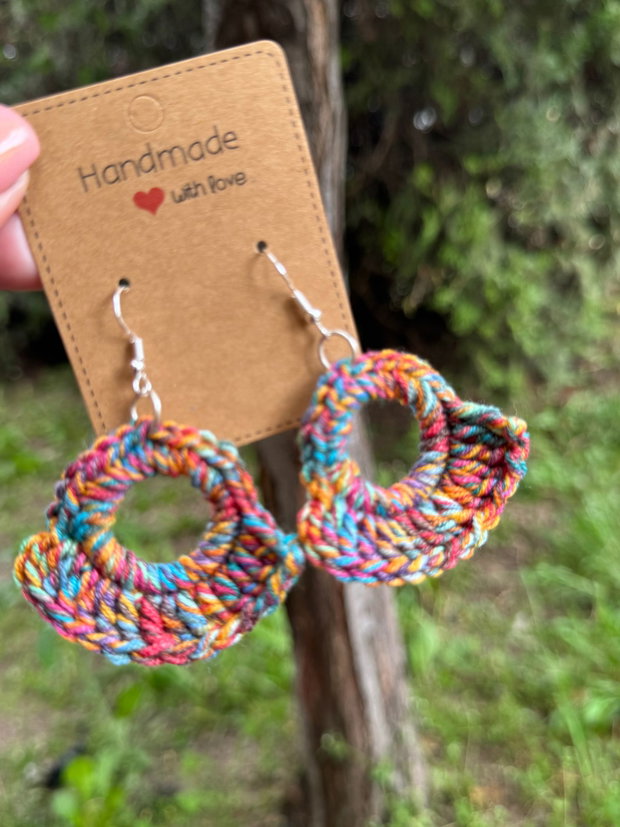 Cercei boho handmade