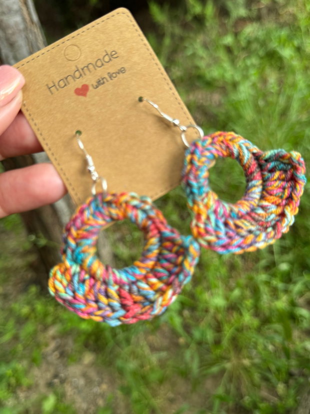Cercei boho handmade