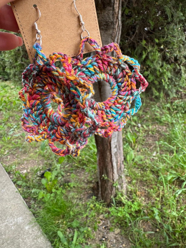 Cercei boho handmade