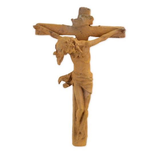 Crucifix din fonta
