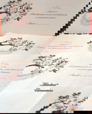 Plicuri bani botez fetita