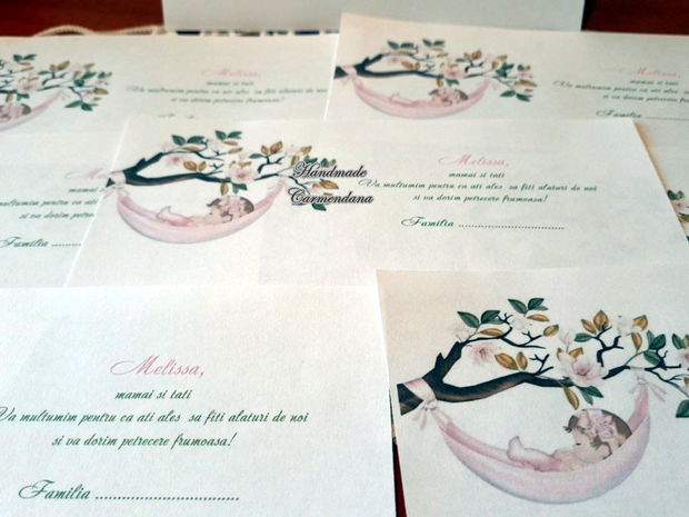 Plicuri bani botez fetita