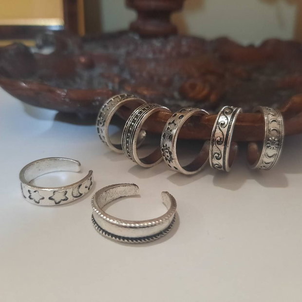 Set inele pentru picior