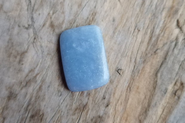 Cabochon angelite, 23x17 mm