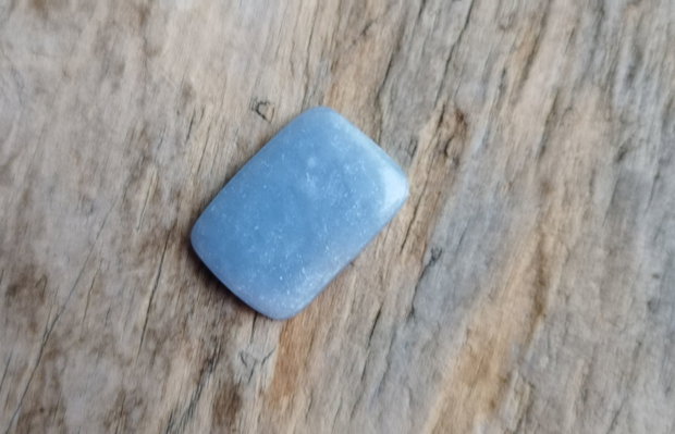 Cabochon angelite, 23x17 mm