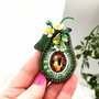Broșa Avocado  Exotic și chic