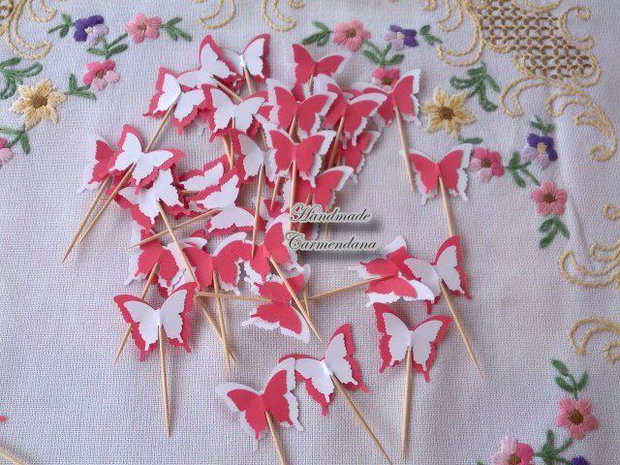 Fluturi decorativi- cake toppers