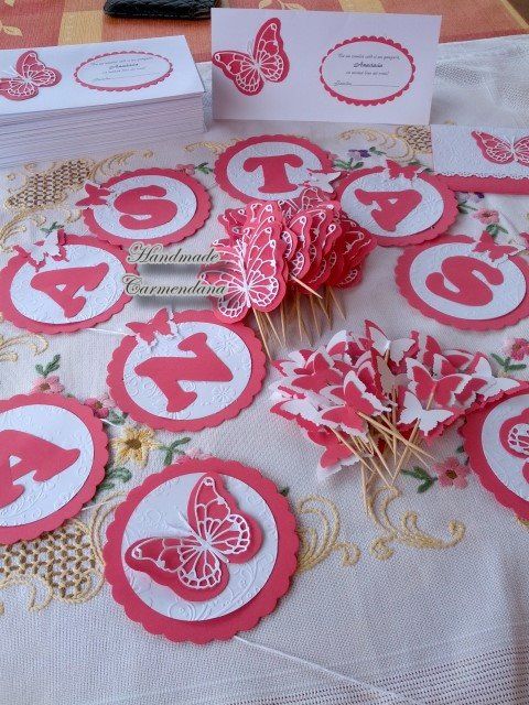 Fluturi decorativi- cake toppers