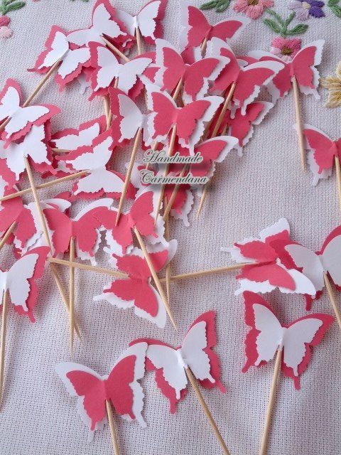 Fluturi decorativi- cake toppers