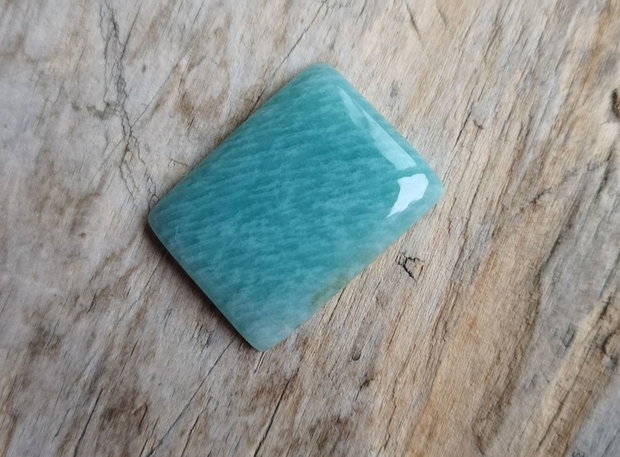 Cabochon amazonit, 27x20 mm