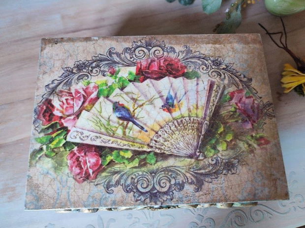 Casetă bijuterii -Vintage Roses