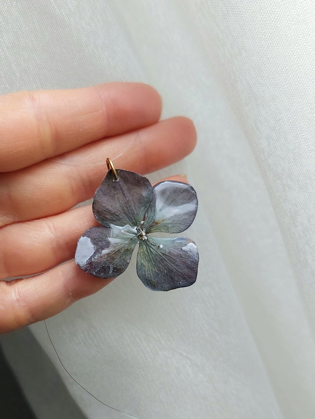 Colier hortensie