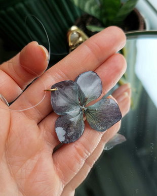 Colier hortensie