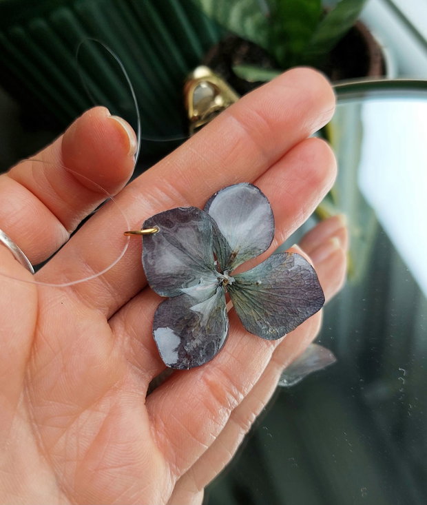 Colier hortensie