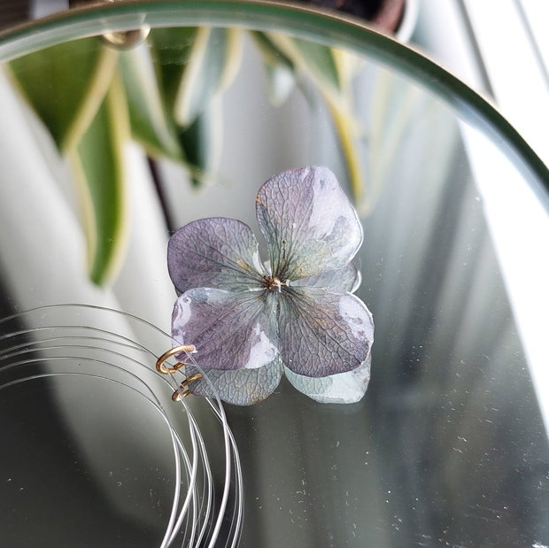 Colier hortensie