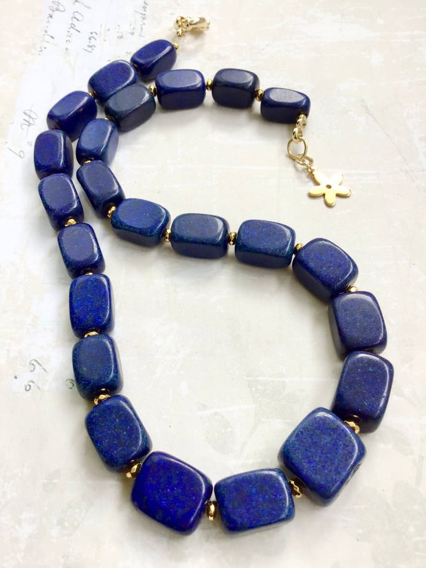 Colier lapis lazuli
