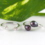 Baza inel, argint 925, platinat (1)
