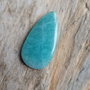 Cabochon amazonit, 36x20 mm