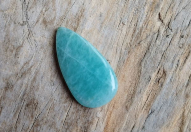 Cabochon amazonit, 36x20 mm
