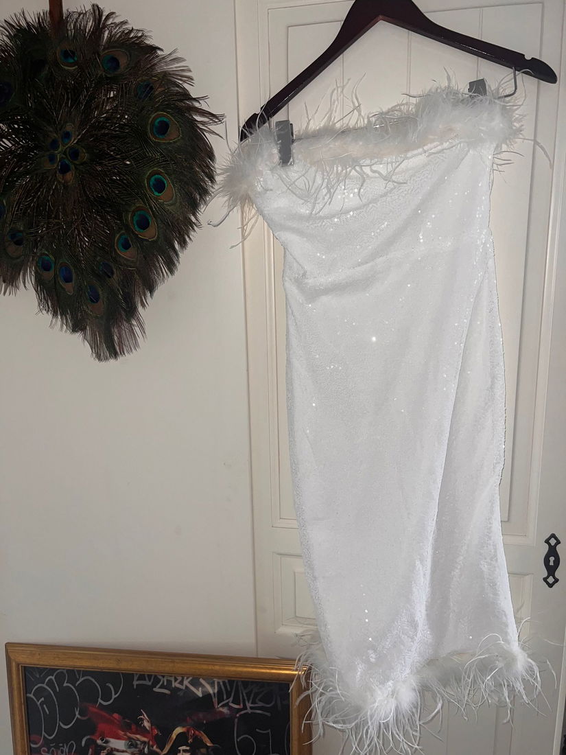 Rochie cocktail alba
