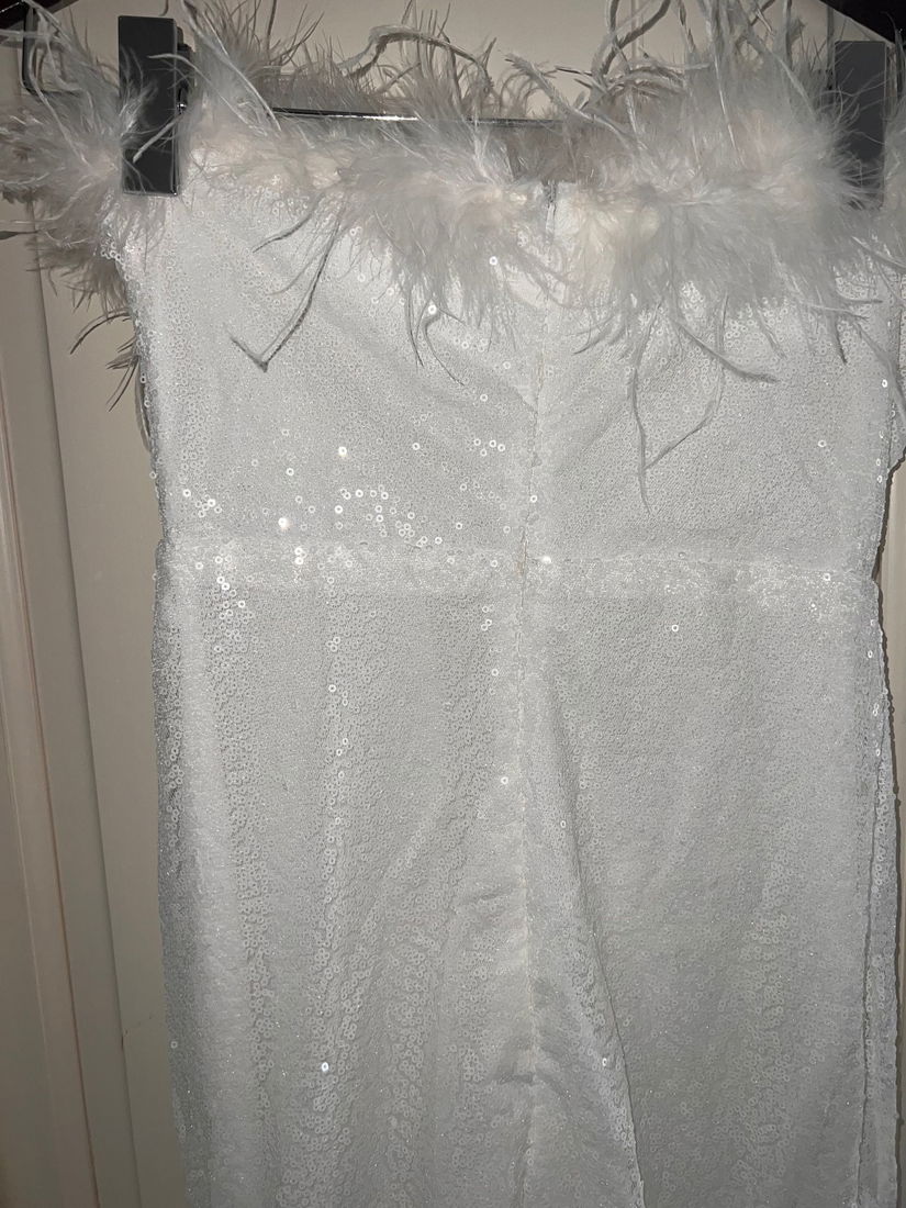 Rochie cocktail alba